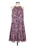 Drew 100% Polyester Paisley Purple Casual Dress Size M - photo 1