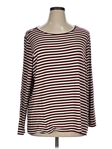 Dennis by Dennis Basso Long Sleeve T-Shirt (view 1)
