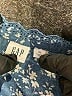 Gap 100% Polyester Blue Short Sleeve Blouse Size XL - photo 6