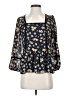 Madewell 100% Polyester Blue 3/4 Sleeve Blouse Size XS - photo 1