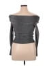 Assorted Brands Silver Long Sleeve Top Size XL - photo 2