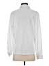 Unbranded Solid White Long Sleeve Blouse Size S - photo 2