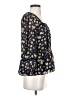 Madewell 100% Polyester Blue 3/4 Sleeve Blouse Size XS - photo 4