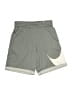 Nike 100% Polyester Color Block Gray Athletic Shorts Size L (kids) - photo 1