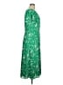 Talbots Paisley Green Casual Dress Size 16 - photo 4