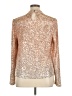 The Limited Metallic Gold Long Sleeve Blouse Size XL - photo 2