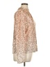 The Limited Metallic Gold Long Sleeve Blouse Size XL - photo 4