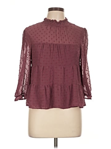 Monteau 3/4 Sleeve Blouse (view 1)