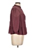 Monteau Burgundy 3/4 Sleeve Blouse Size L - photo 4