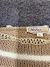 Assorted Brands Metallic Tan Pullover Sweater Size L - photo 7