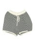 Unbranded 100% Polyester Stripes Ivory Shorts Size L - photo 1