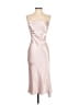 Assorted Brands Metallic Pink Cocktail Dress Size S - photo 1