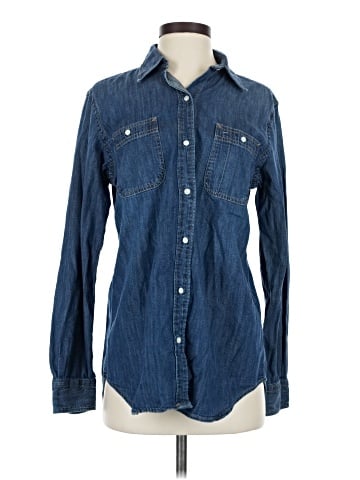 Lauren by Ralph Lauren Long Sleeve Button-Down Shirt (view 1)