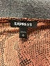 Express 100% Rayon Paisley Brown Casual Dress Size M - photo 7