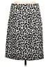 Talbots Animal Print Silver Casual Skirt Size 6 - photo 2
