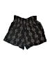 Three Dots Floral Black Shorts Size M - photo 1