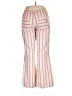 Roxy Stripes Pink Casual Pants Size XL - photo 2