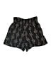 Three Dots Floral Black Shorts Size M - photo 2