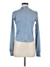 Fashion Solid Blue Jacket Size M - photo 1