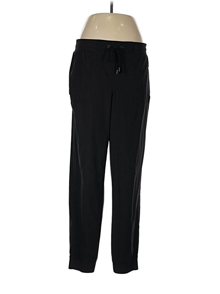 Pre-owned Gap Fit Track Pants In Black