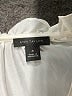 Ann Taylor 100% Polyester Ivory Long Sleeve Blouse Size M - photo 7