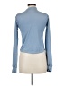 Fashion Solid Blue Jacket Size M - photo 2