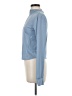 Fashion Solid Blue Jacket Size M - photo 5