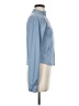 Fashion Solid Blue Jacket Size M - photo 4