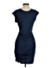 Gemma Crus 100% Polyester Solid Blue Cocktail Dress Size S - photo 2