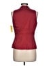 Etcetera Red Sleeveless Blouse Size 10 - photo 2