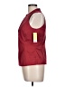 Etcetera Red Sleeveless Blouse Size 10 - photo 5