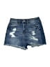 YMI 100% Cotton Blue Denim Shorts Size 30 waist - photo 1