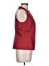 Etcetera Red Sleeveless Blouse Size 10 - photo 4