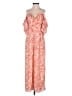 Finders 100% Polyester Paisley Red Pink Jumpsuit Size XS - photo 1