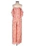 Finders 100% Polyester Paisley Red Pink Jumpsuit Size XS - photo 2