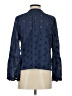 J.Crew 100% Cotton Blue 3/4 Sleeve Blouse Size 4 - photo 2