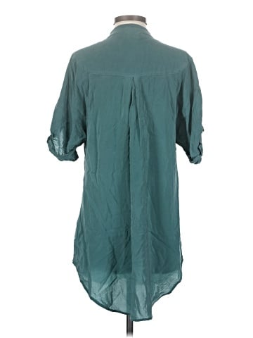 Maeve 3/4 Sleeve Silk Top (view 2)