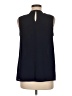 Halogen Blue Sleeveless Blouse Size M - photo 2