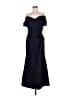 Betsy & Adam Blue Cocktail Dress Size 12 (petite) - photo 1