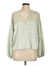 Express Green 3/4 Sleeve Blouse Size L - photo 1