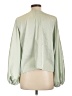 Express Green 3/4 Sleeve Blouse Size L - photo 2