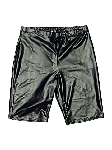 K Too Faux Leather Shorts (view 1)