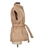 Unbranded 100% Polyester Tan Coat Size S - photo 4