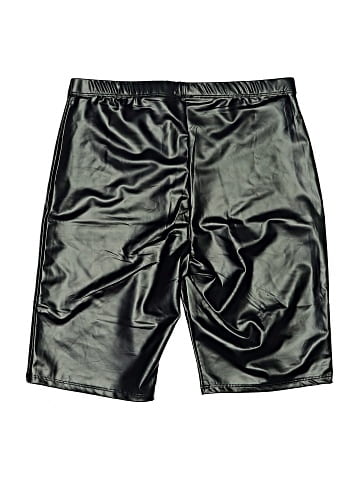 K Too Faux Leather Shorts (view 2)
