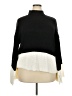 Derek Heart 100% Acrylic Color Block Black Turtleneck Sweater Size 2X - photo 1