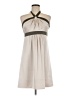 BCBGMAXAZRIA 100% Polyester Gray Cocktail Dress Size 8 - photo 1