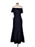 Betsy & Adam Blue Cocktail Dress Size 12 (petite) - photo 2