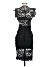 Shein Black Cocktail Dress Size 4 - photo 2