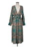 Unbranded 100% Polyester Teal Casual Dress Size S - photo 1