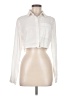 Crescent Ivory Long Sleeve Blouse Size M - photo 1